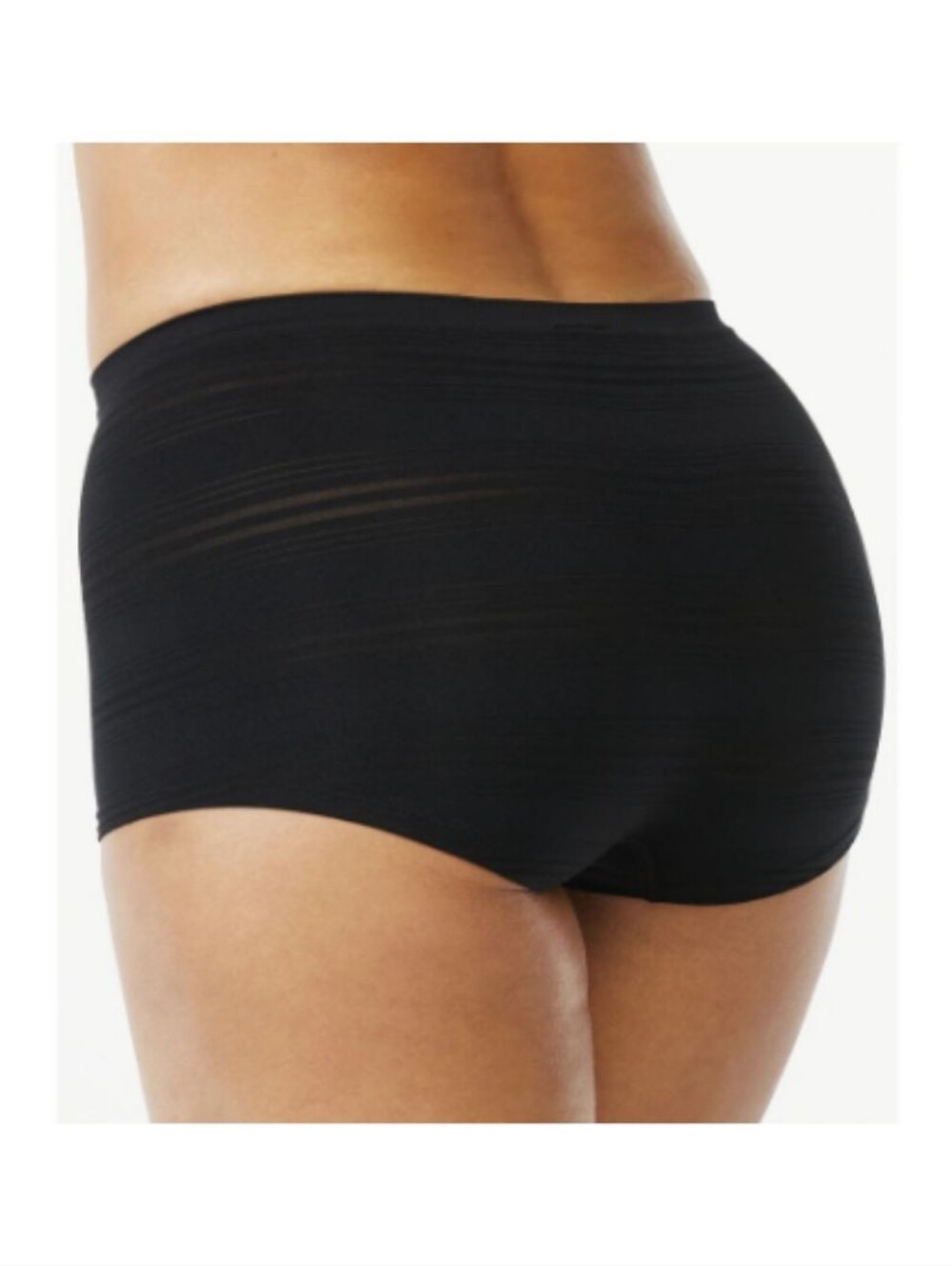 3 Pack Joyspun Seamless Boyshorts / Panties in Black, Beige, Pink